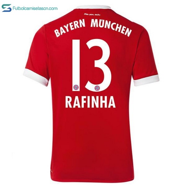 Camiseta Bayern Munich 1ª Rafinha 2017/18